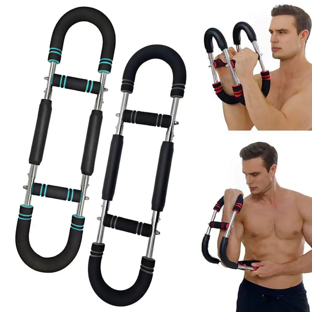 Twister Arm Trainer 3 Levels Adjustable Resistance Men Chest Workout Equipment Portable Power Twister Bar Arm Workout Equipment