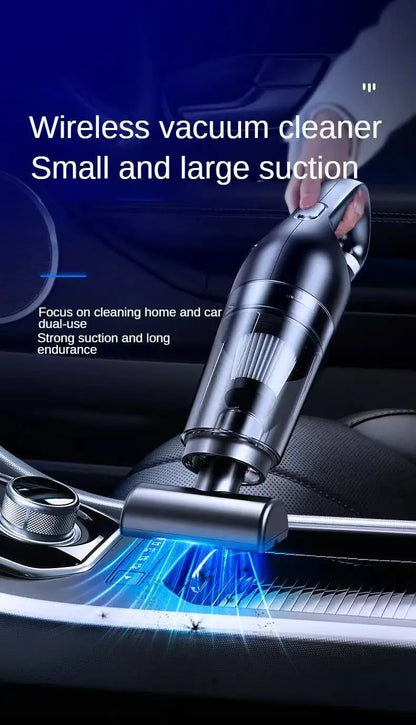Handheld Home Vacuum Cleaner Rechargeable Portable Vacuum Cleaner Car Home Dual Purpose Wireless Dust Catcher Pet Hair 10000PA