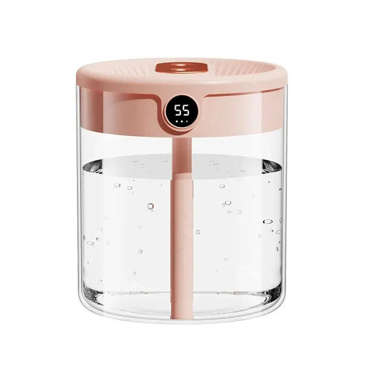 2L Humidifier Household Small Large Capacity Mute Bedroom Usb Office Desktop Portable Student Two Port Spray Water Supplement