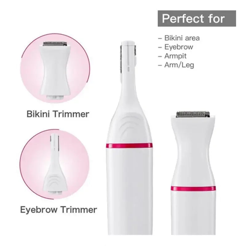 5 In 1 Set Women Epilator Eyebrow Trimmer Female Ladies Shaver Hair Removal Shaver Machine Face Depilador Bikini Depilatory Tool