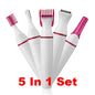 5 In 1 Set Women Epilator Eyebrow Trimmer Female Ladies Shaver Hair Removal Shaver Machine Face Depilador Bikini Depilatory Tool