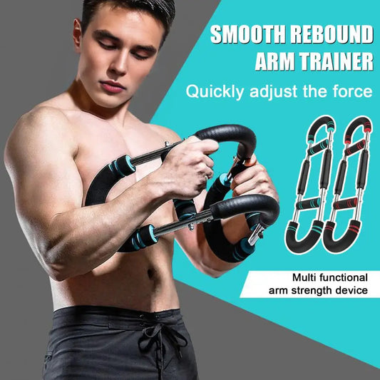 Twister Arm Trainer 3 Levels Adjustable Resistance Men Chest Workout Equipment Portable Power Twister Bar Arm Workout Equipment